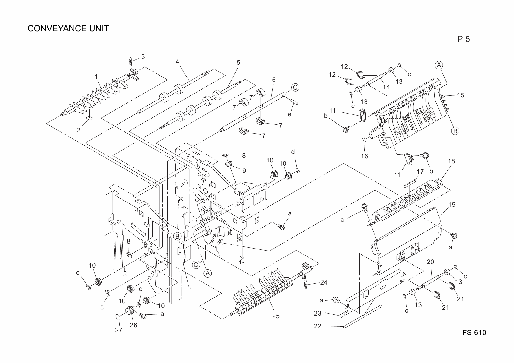 Konica-Minolta Options FS-610 A0R3 Parts Manual-3